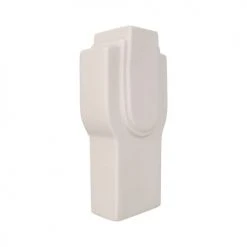 Present Time Vases Vase Layer Art Réctangulaire Blanc Céramique Blanc -Vases Soldes vase layer art rectangulaire blanc ceramique blanc 2