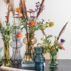 Present Time Vases Vase Morgana Glass H35cm -Vases Soldes vase morgana glass h35cm 2