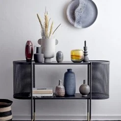 Bloomingville Vases Vase Naomi En Grès Céramique Marron H26 Cm -Vases Soldes vase naomi en gres ceramique marron h26 cm 3