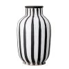 Bloomingville Vases Vase Nawel Terracotta Noir Et Blanc H44 Cm -Vases Soldes vase nawel terracotta noir et blanc h44 cm