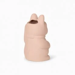 DOIY Vases Vase Neko Céramique Rose -Vases Soldes vase neko ceramique rose 5