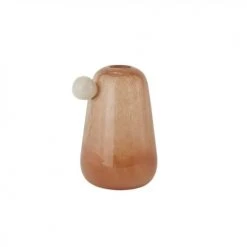 OYOY Living Design Vases Vase Orange En Verre Ø12,5xH20cm