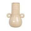 Maisons Du Monde Vases Vase Oreilles En Porcelaine Beige Brossé H14 - Lot De 2 -Vases Soldes vase oreilles en porcelaine beige brosse h14 1000 3 18 222074 1