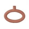 Present Time Vases Vase Oval Wide Résine Terracotta -Vases Soldes vase oval wide resine terracotta 2
