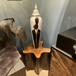 Now’s Home Vases Vase Paint à La Main En Céramique -Vases Soldes vase paint a la main en ceramique 2