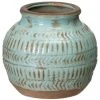 Ixia Vases Vase Patiné Bleu H13,5cm -Vases Soldes vase patine bleu h13 5cm