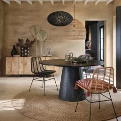 Maisons Du Monde Vases Vase Poire En Verre Noir Mat H41 -Vases Soldes vase poire en verre noir mat h41 1000 6 20 199977 17