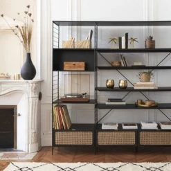 Maisons Du Monde Vases Vase Poire En Verre Noir Mat H41 -Vases Soldes vase poire en verre noir mat h41 1000 6 20 199977 18