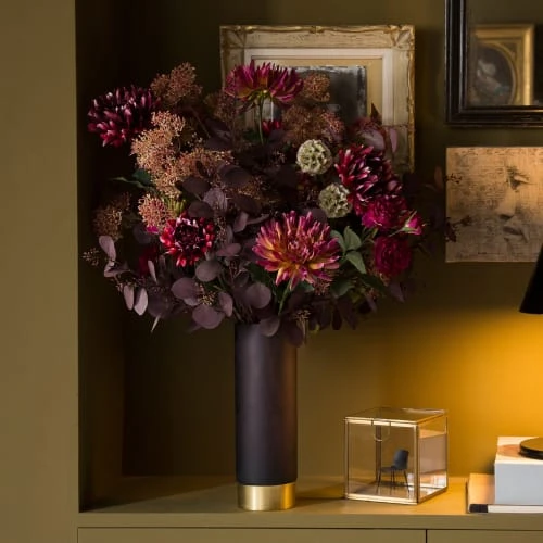 Sia Deco Vases Vase Ring En Verre 4 Sia Deco Vases Vase Ring En Verre – Image 2