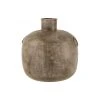 LANADECO Vases Vase Rond Marron H53cm -Vases Soldes vase rond marron h53cm