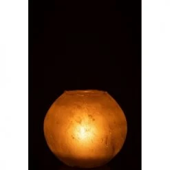 LANADECO Vases Vase Rond Verre Or H22cm -Vases Soldes vase rond verre or h22cm 2