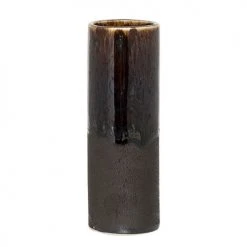 Bloomingville Vases Vase Tony En Grès Céramique Marron H15 Cm