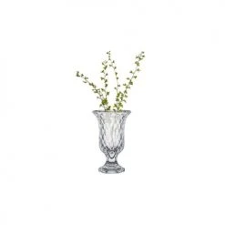 Wadiga Vases Vase Vasque En Verre Diamants - 12.5x12.5x20cm -Vases Soldes vase vasque en verre diamants 12 5x12 5x20cm 1