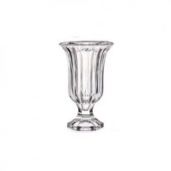 Wadiga Vases Vase Vasque En Verre Rayures - 15x15x24cm -Vases Soldes vase vasque en verre rayures 15x15x24cm 2
