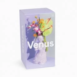 DOIY Vases Vase Venus Céramique Lavande -Vases Soldes vase venus ceramique lavande 3