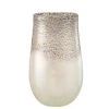 LANADECO Vases Vase Verre Gris/rose H30cm
