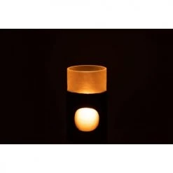 LANADECO Vases Vase Verre Noir/transparent H21cm -Vases Soldes vase verre noir transparent h21cm 2