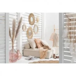 LANADECO Vases Vase Verre Saumon H56cm -Vases Soldes vase verre saumon h56cm 4