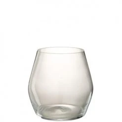 LANADECO Vases Vase Verre Transparent H25cm
