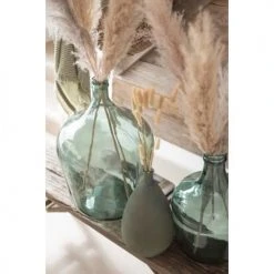LANADECO Vases Vase Verre Vert H56cm -Vases Soldes vase verre vert h56cm 4