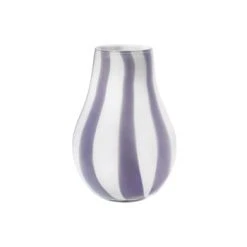 Broste Copenhagen Vases Vase Verre Bleu 15x22x15cm -Vases Soldes vase verre violet 15x22x15cm