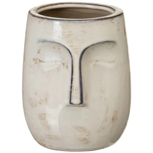 Ixia Vases Vase Visage Crème H15cm 3 Ixia Vases Vase Visage Crème H15cm