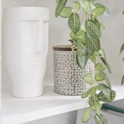 Maisons Du Monde Vases Vase Visage En Dolomite Blanche H23 -Vases Soldes vase visage en dolomite blanche h23 1000 4 26 200434 6